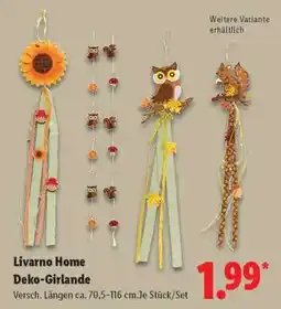 Lidl LIVARNO home Deko-Girlande Angebot