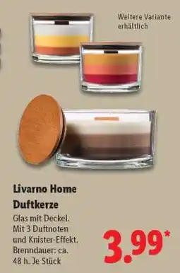 Lidl LIVARNO home Duftkerze Angebot