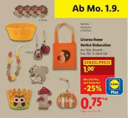 Lidl LIVARNO home Herbst-Dekoration Angebot