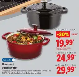 Lidl Silvercrest Gusseisen-Topf Angebot