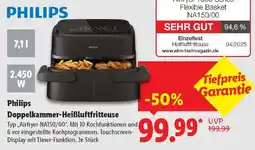 Lidl Philips Doppelkammer-Heißluftfritteuse Angebot
