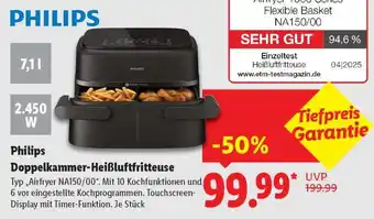 Lidl Philips Doppelkammer-Heißluftfritteuse Angebot