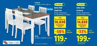 Lidl Inter Link Esstisch Angebot
