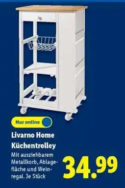 Lidl LIVARNO Home Küchentrolley Angebot