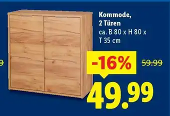 Lidl Kommode, 2 Türen Angebot
