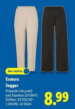Lidl Esmara Jogger Angebot