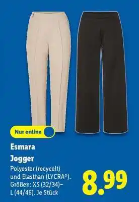 Lidl Esmara Jogger Angebot