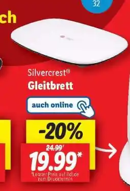 Lidl Silvercrest Gleitbrett Angebot