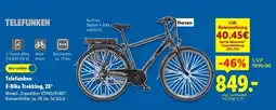 Lidl TELEFUNKEN E-Bike Trekking, 28 Angebot