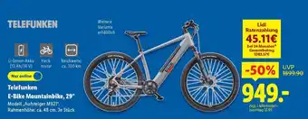 Lidl TELEFUNKEN E-Bike Mountainbike, 29 Angebot