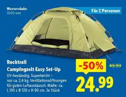 Lidl Rocktrail Campingzelt Easy Set-Up Angebot