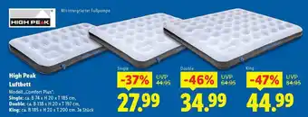 Lidl HIGH PEAK Luftbett Angebot