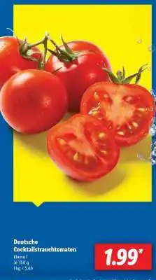 Lidl Deutsche Cocktailstrauchtomaten Angebot