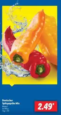 Lidl Deutscher Spitzpaprika Mix Angebot