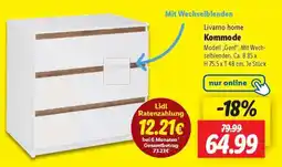 Lidl LIVARNO Home Kommode Angebot