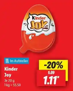 Lidl kinder Joy Angebot