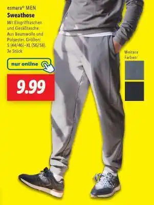 Lidl esmara MEN Sweathose Angebot