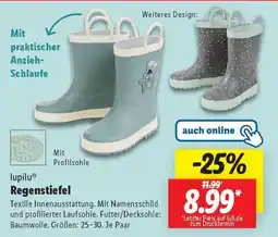 Lidl LUPILU Regenstiefel Angebot