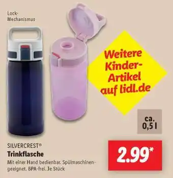 Lidl SILVERCREST Trinkflasche Angebot