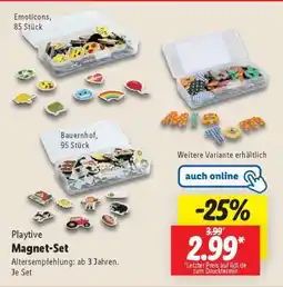 Lidl Playtive Magnet-Set Angebot