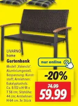 Lidl Gartenbank Angebot