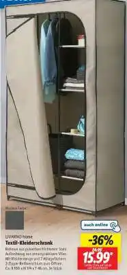 Lidl Textil- kleiderschrank Angebot