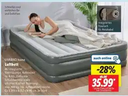 Lidl LIVARNO home Luftbett Angebot