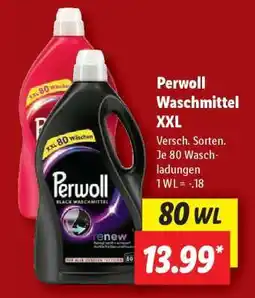 Lidl Perwoll Waschmittel XXL Angebot