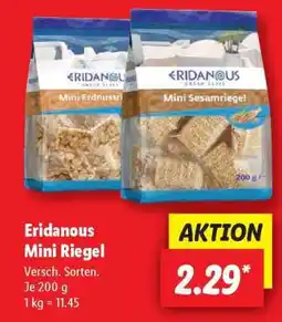 Lidl Eridanous Mini Riegel Angebot