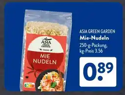 Aldi Süd ASIA GREEN GARDEN Mie-Nudeln Angebot