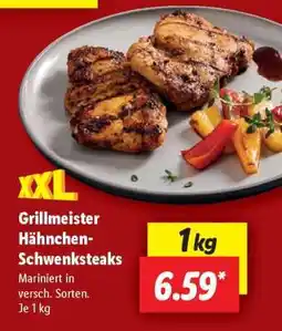 Lidl Grillmeister Hähnchen-Schwenksteaks Angebot