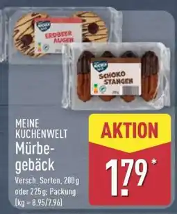 Aldi Nord MEINE KUCHENWELT Mürbegebäck Angebot