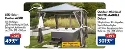 Aldi Nord LED-Solar-Pavillon Azur Angebot