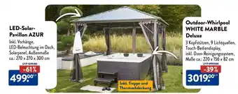 Aldi Nord LED-Solar-Pavillon Azur Angebot
