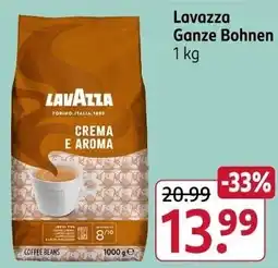 Rossmann Lavazza Ganze Bohnen Angebot