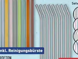 Aldi Nord Crofton Glas-Trinkhalme Angebot