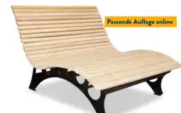 Aldi Nord Home Deluxe Wellenholzliege Taiga Angebot