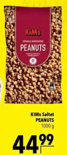 CITTI Markt KIMs Saltet PEANUTS Angebot