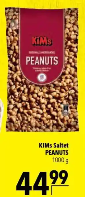 CITTI Markt KIMs Saltet PEANUTS Angebot