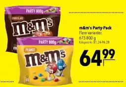 CITTI Markt m&m's Party-Pack Angebot