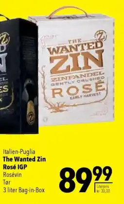CITTI Markt The Wanted Zin Rosé IGP Angebot