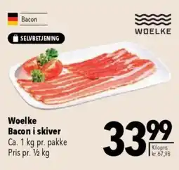 CITTI Markt Woelke Bacon i skiver Angebot