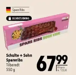 CITTI Markt Schulte + Sohn Spareribs Tilberedt Angebot