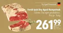 CITTI Markt Fersk tysk Dry Aged Rumpsteak Angebot