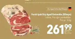 CITTI Markt Fersk tysk Dry Aged Entrecôte (Ribeye) Angebot