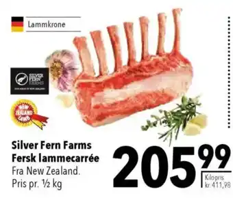 CITTI Markt Silver Fern Farms Fersk lammecarrée Angebot