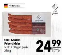 CITTI Markt CITTI Genuss Peberbidder Angebot