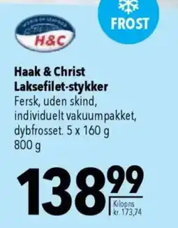 CITTI Markt Haak & Christ Laksefilet-stykker Angebot