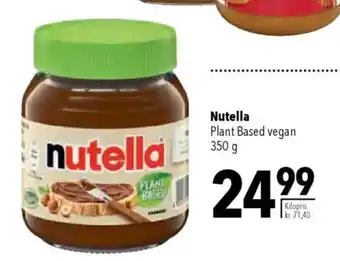 CITTI Markt Nutella Plant Based Angebot