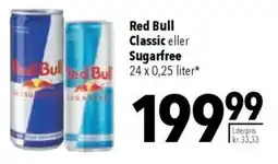 CITTI Markt Red Bull Classic eller Sugarfree Angebot